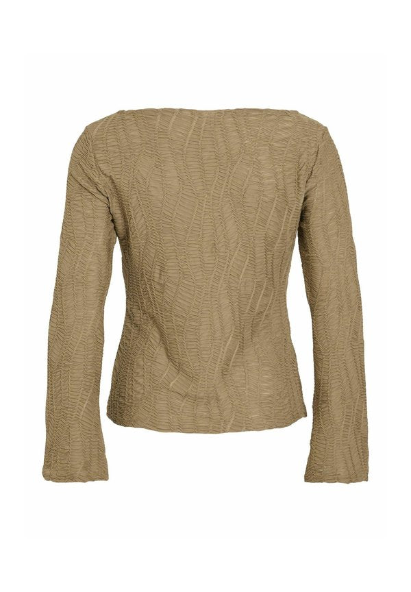 VILA Long sleeved boatneck