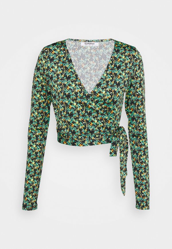 Glamorous LONG SLEEVES PLUNGING NECKLINE