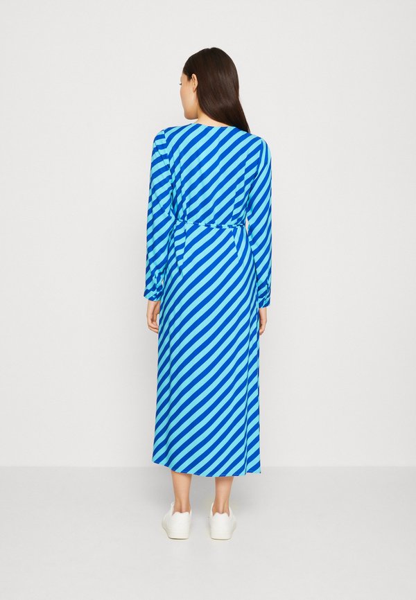 YAS YASSAVANNA LONG WRAP DRESS