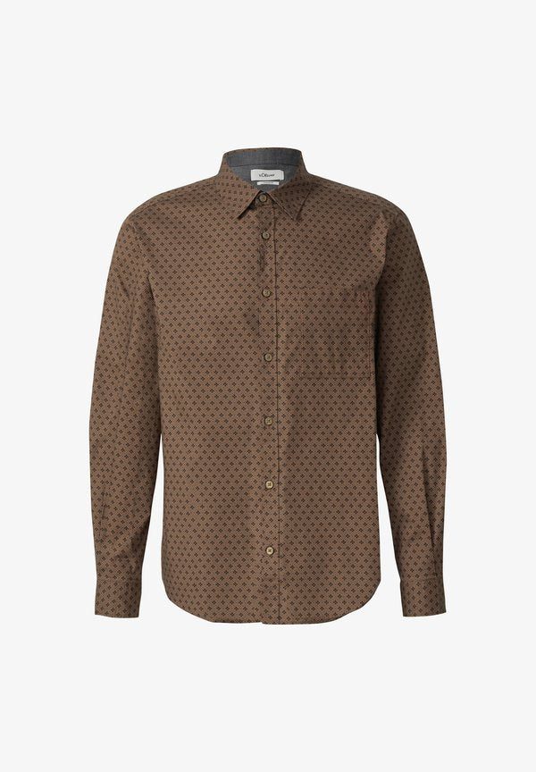 s.Oliver Shirt - cognac