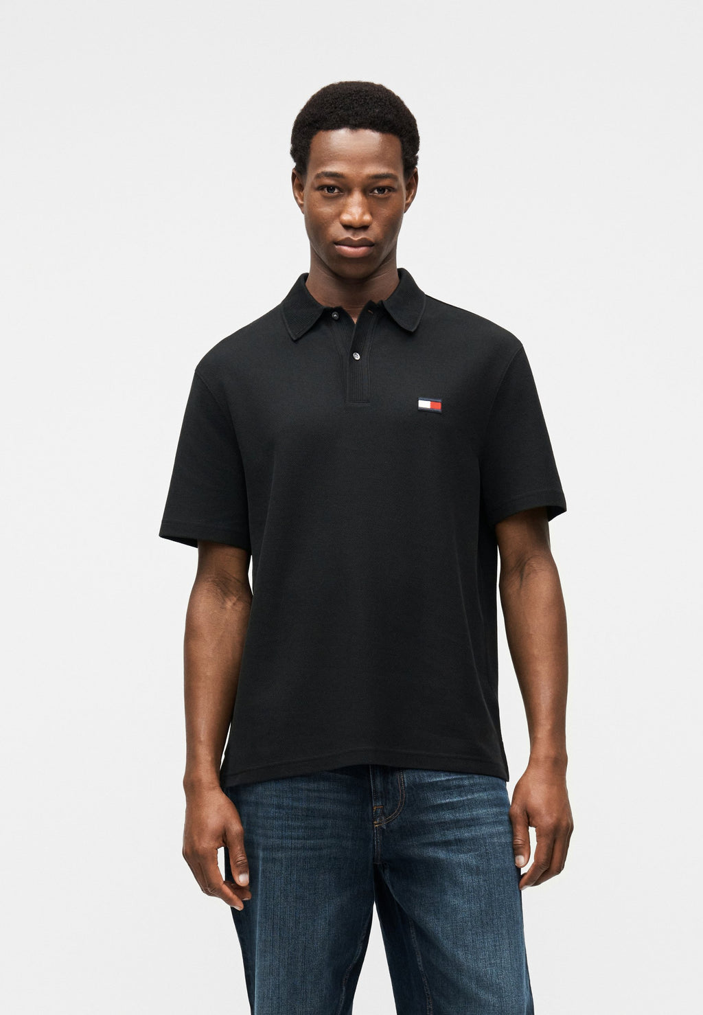 CLASSIC FIT KNIT COLLAR POLO SHIRT Media 3