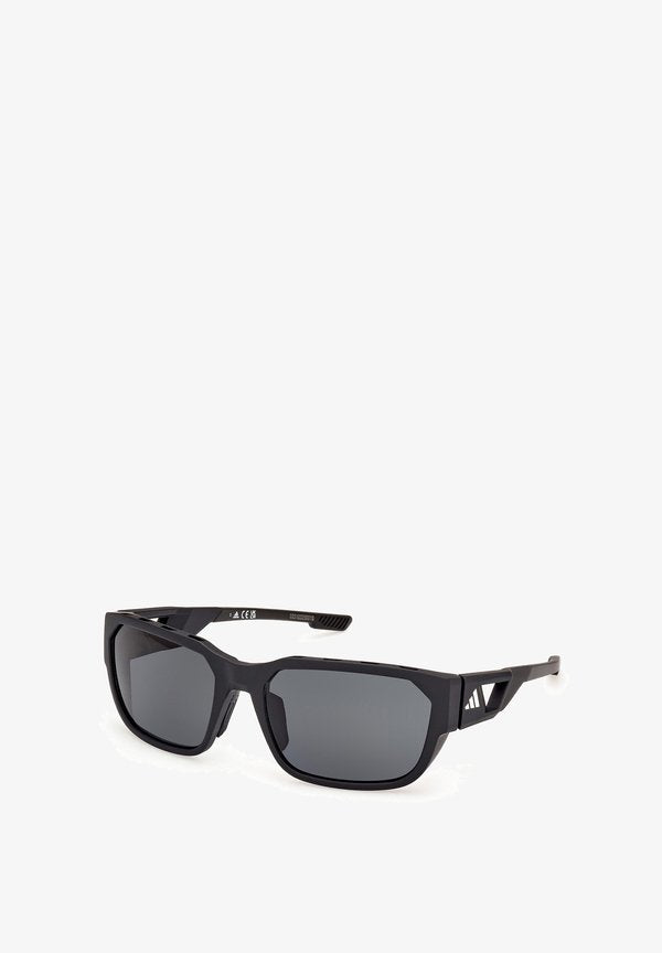 adidas Performance Sunglasses - nero opaco grigio fumo