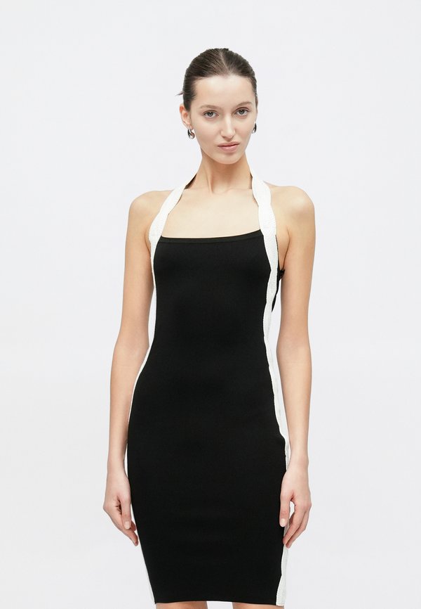 MARCIANO BY GUESS RANIA HALTER NECK DRESS
