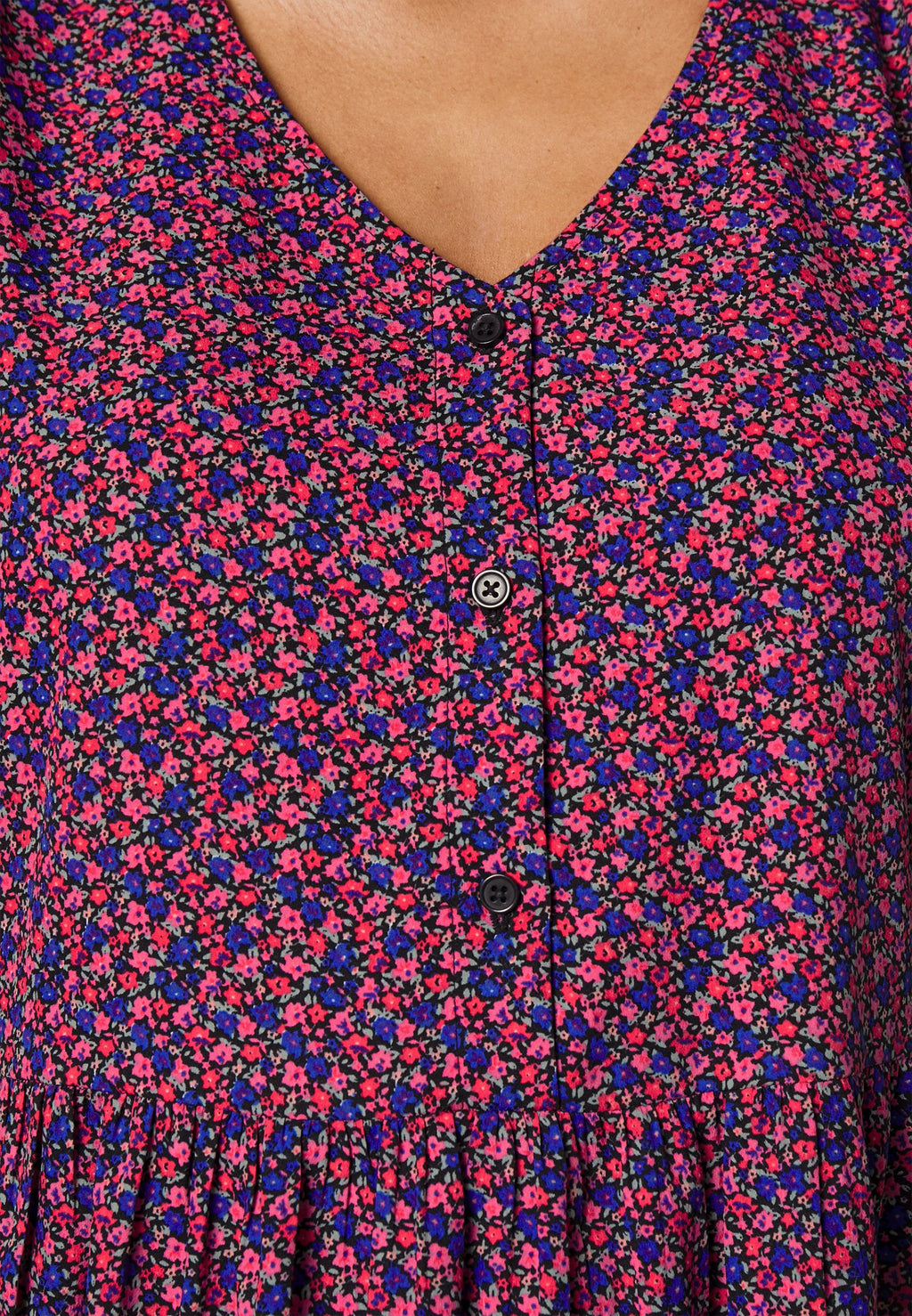 JDY JDYLULU SHORT BUTTON DRESS