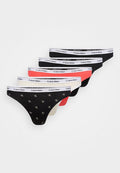 Calvin Klein Underwear ICON LOGO 5 PACK - Briefs - black/snow heather