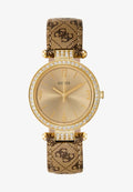 Guess TERRACE - Watch - gold-coloured/brown