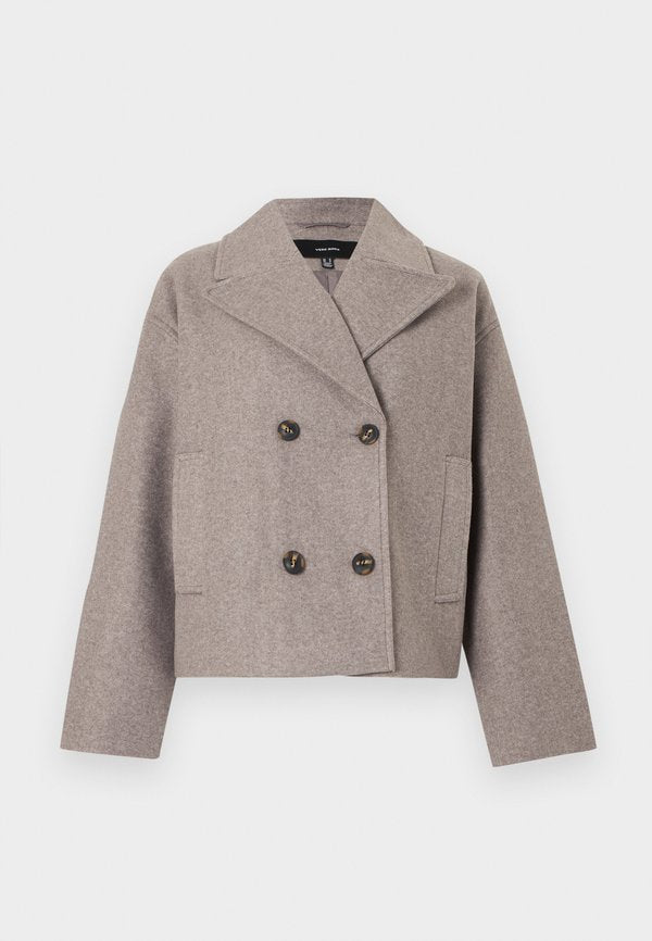 Vero Moda VMVINCELINE JACKET - Light jacket - Brown