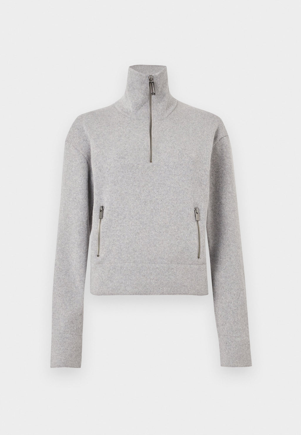 Victoria Beckham HALF ZIP MILANO JUMPER