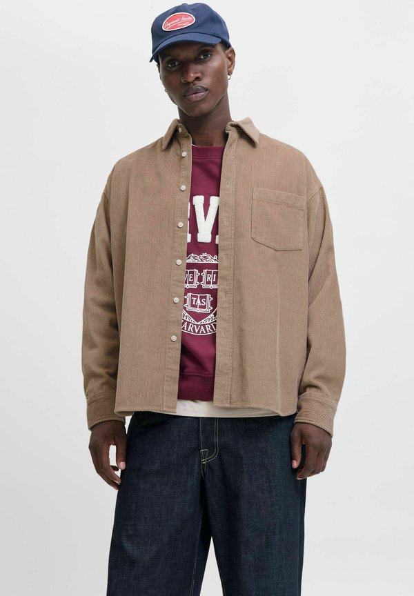 Jack & Jones Oversize Fit - Shirt - mocha meringue