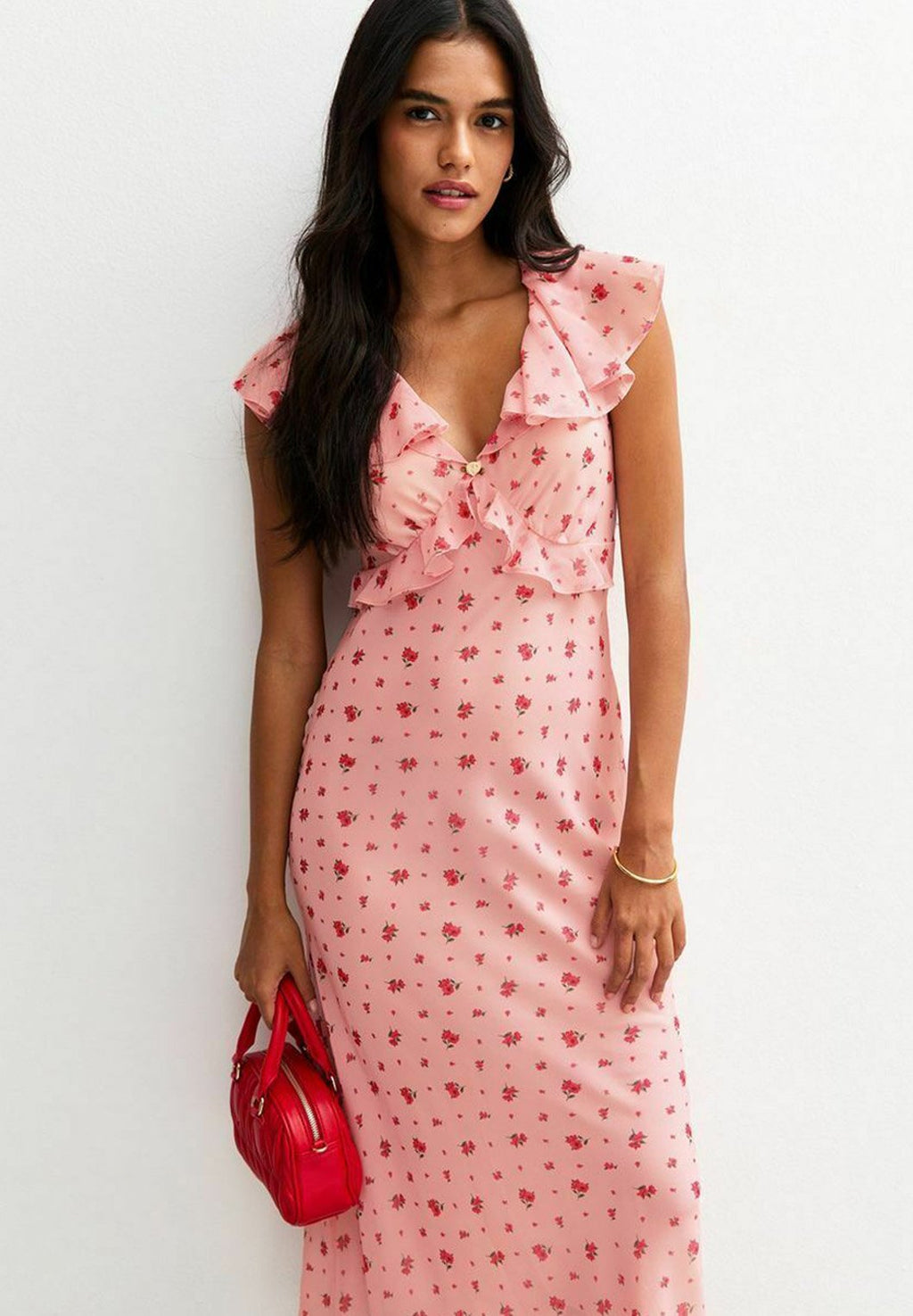 New Look RUFFLE MIDI