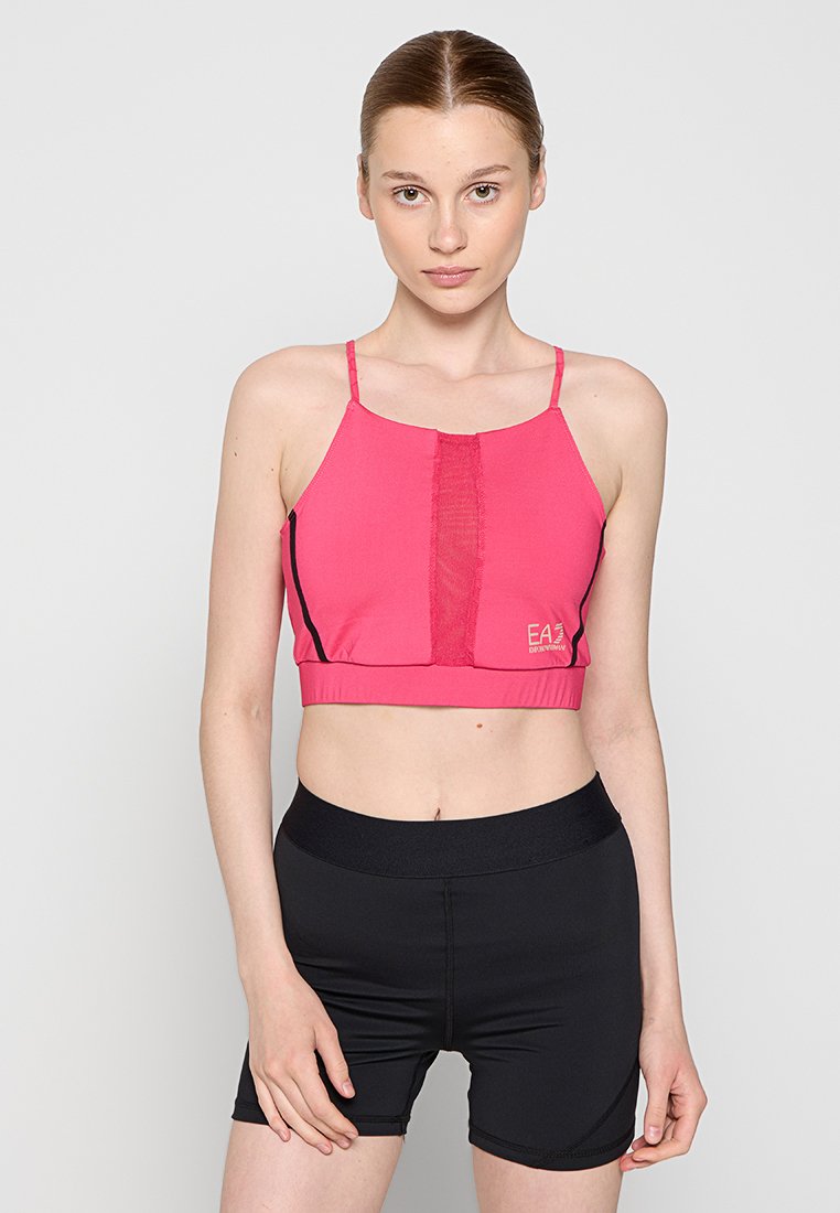 EA7 Emporio Armani Sport-BH mit leichter Stützkraft Media 1