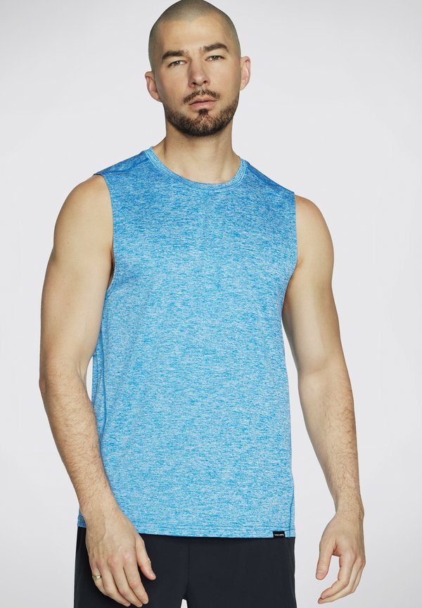 Skechers MUSCLE - Top - blau   weiß