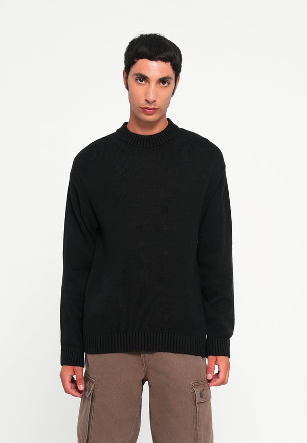 Jack & Jones Knitted Plain Knitted - Jumper - black