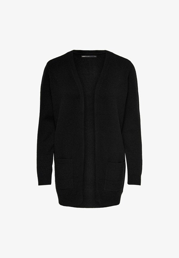 ONLY CARDIGAN ONLLESLY CARDIGAN - Cardigan - black
