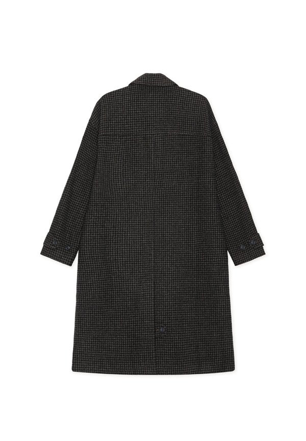 Les Deux MATEO HOUNDSTOOTH WOOL COAT