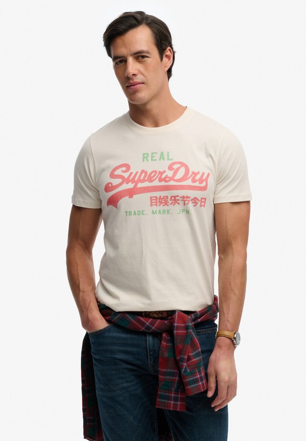 Superdry & Co Print T-shirt - weiß