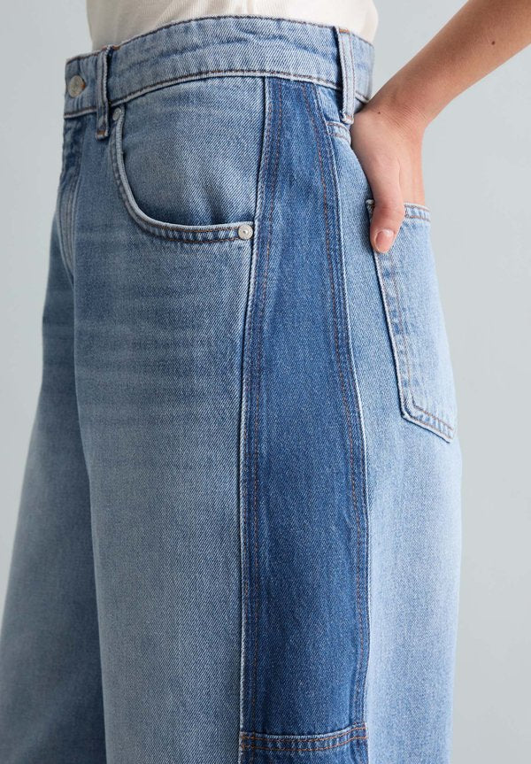 Marc O'Polo DENIM PINEAPPLE FIBRE ENNI HIGH WAIST BARREL