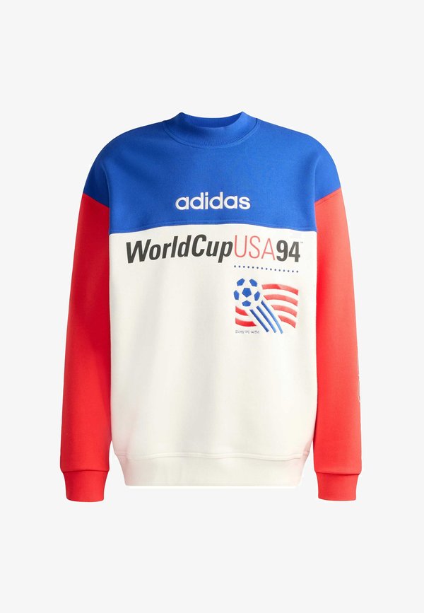 adidas Performance GRAPHIC - Sweatshirt - royal blue   cloud white