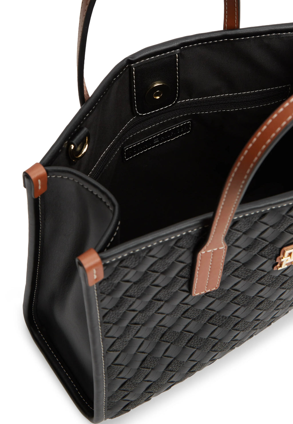 Tommy Hilfiger CITY WOVEN CROSSBODY TOTE BAG - Handbag