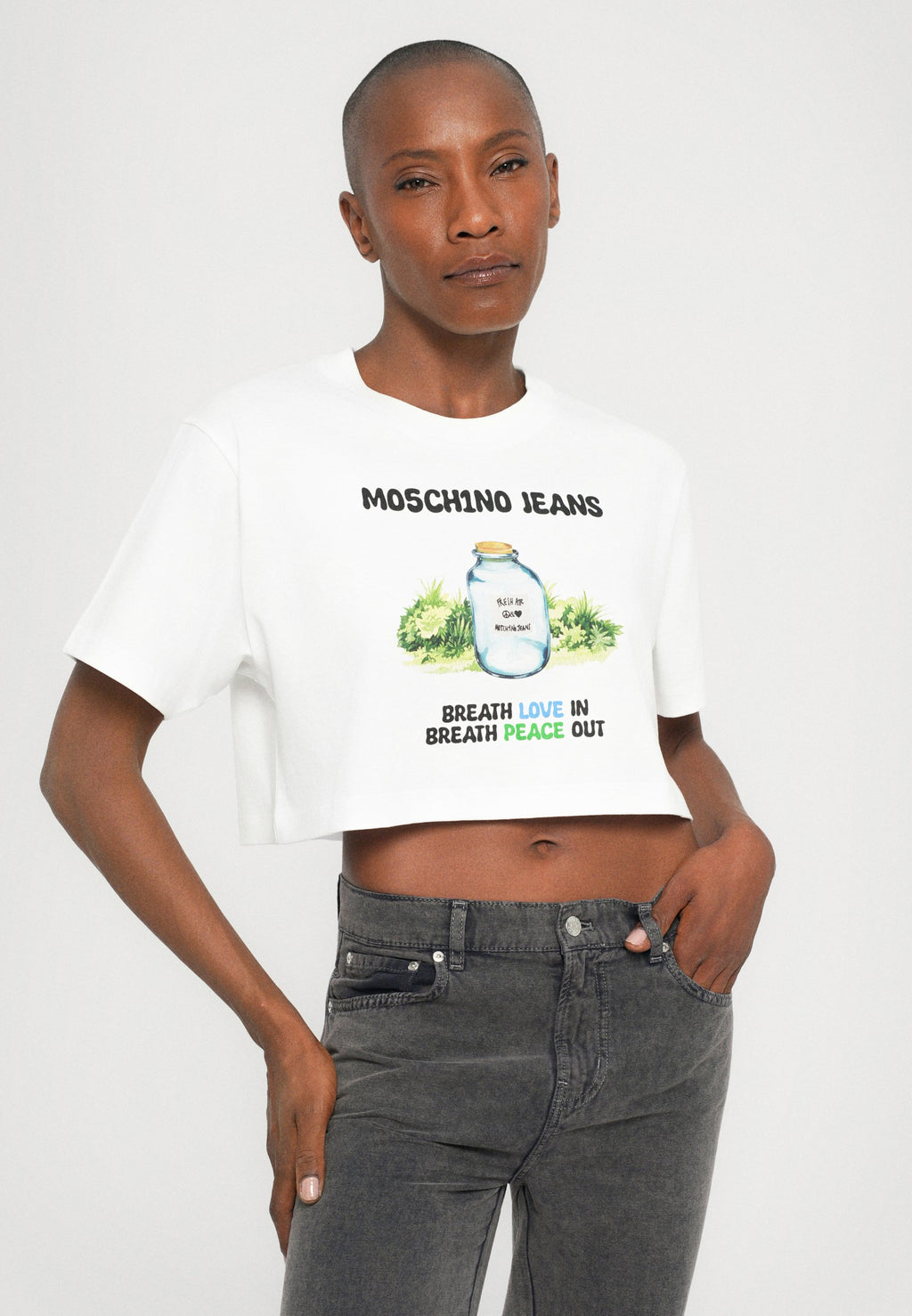 MOSCHINO JEANS TROUSERS