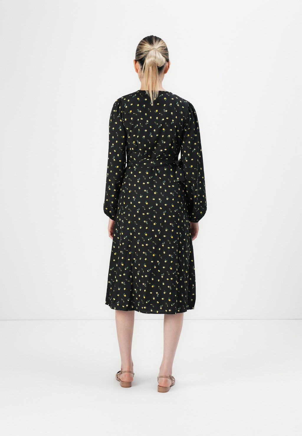 VILA VIELLIE V NECK DRESS