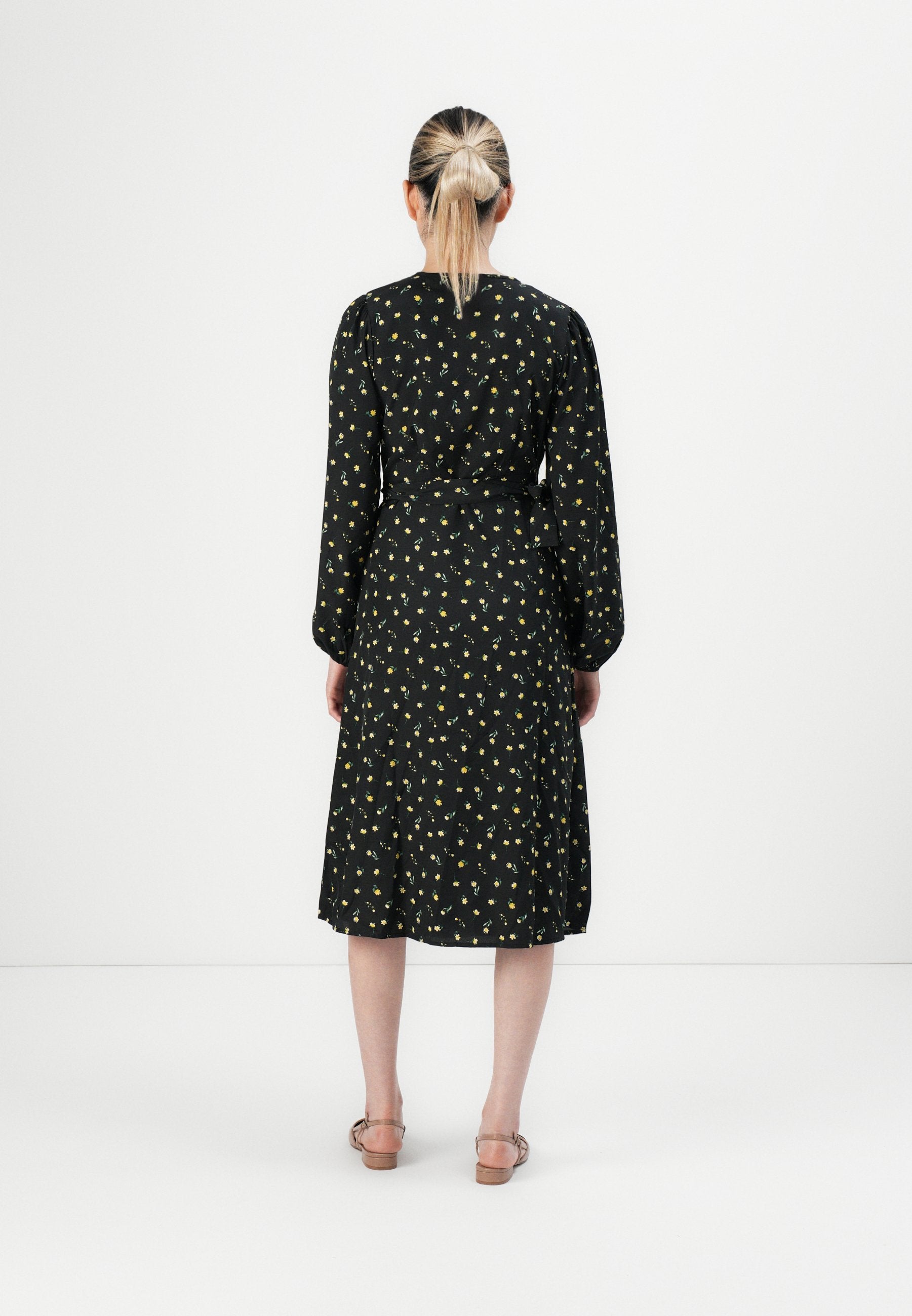 VILA VIELLIE V NECK DRESS
