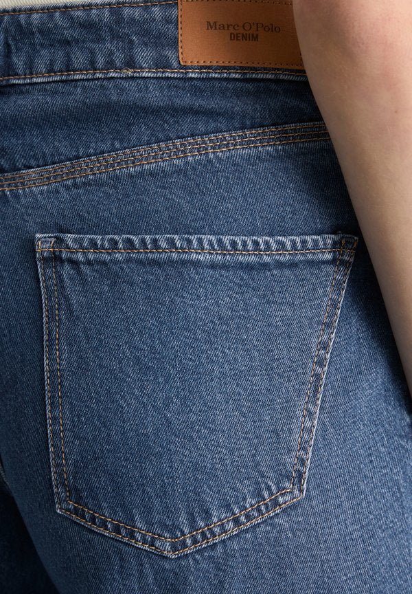 Marc O'Polo DENIM MARC O'POLO DENIM JEANS MODEL TOMMA WIDE CROPPED AUS LYOCELL-MIX OHNE STRETCH