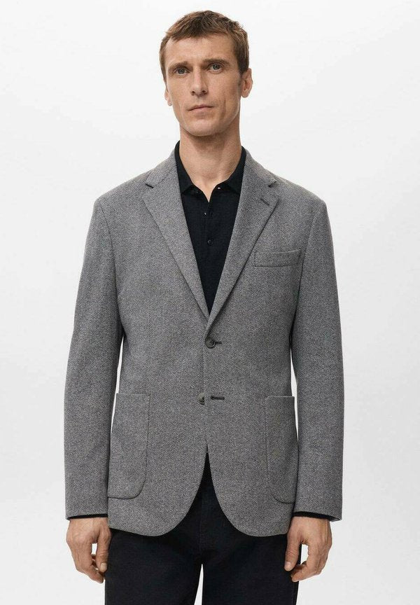 Mango Blazer jacket - grey