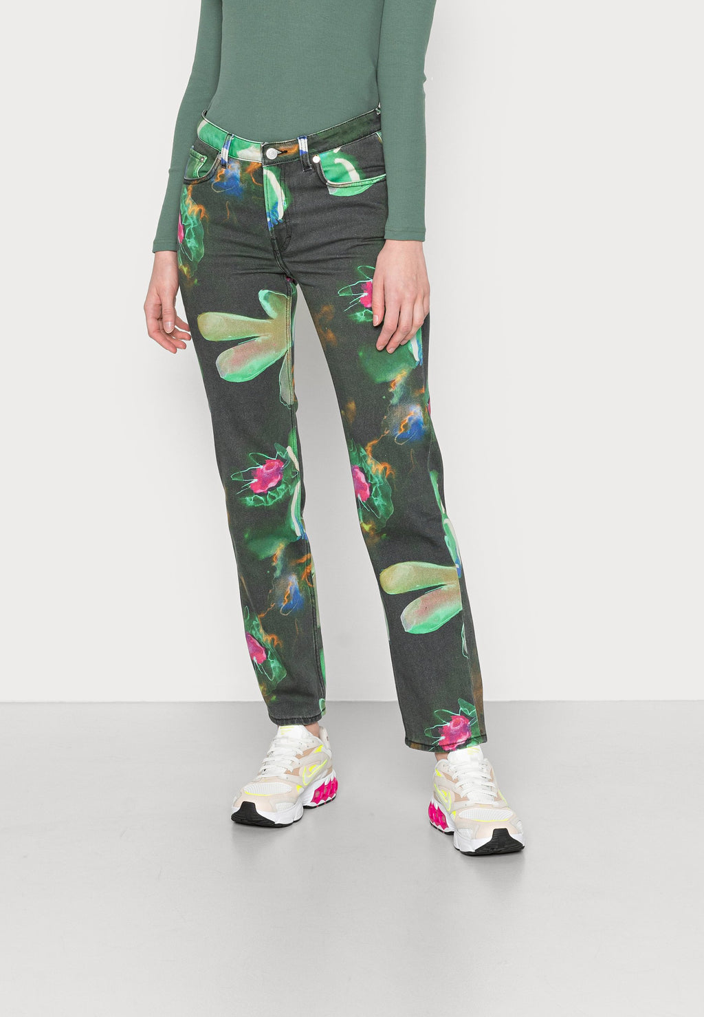 Weekday PIN GREEN BLOOM