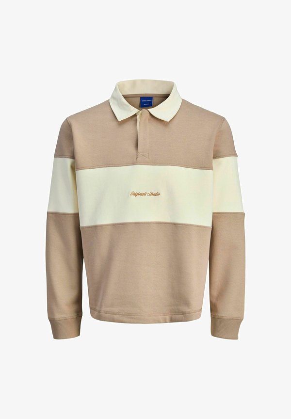 Jack & Jones Sweats Sweats - Polo shirt - mocha meringue