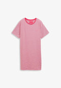 TOM TAILOR TOM TAILOR BODYWEAR NACHTHEMD MIT STREIFENMUSTER - Nightie - red-medium-horizontal stripe