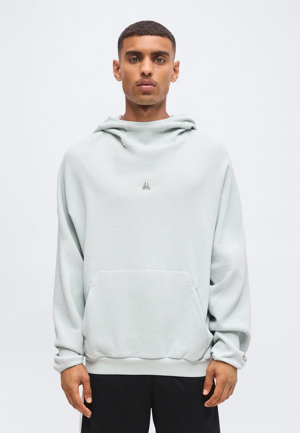 Nike Performance JA MORANT WAFFLE - Hoodie - light silver-coloured