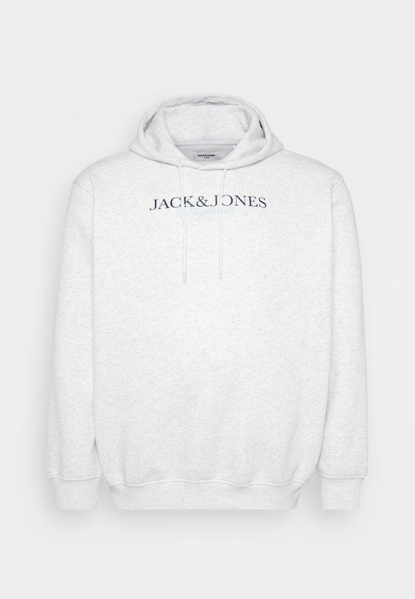 Jack & Jones Plus Size - Hoodie - bright white melange