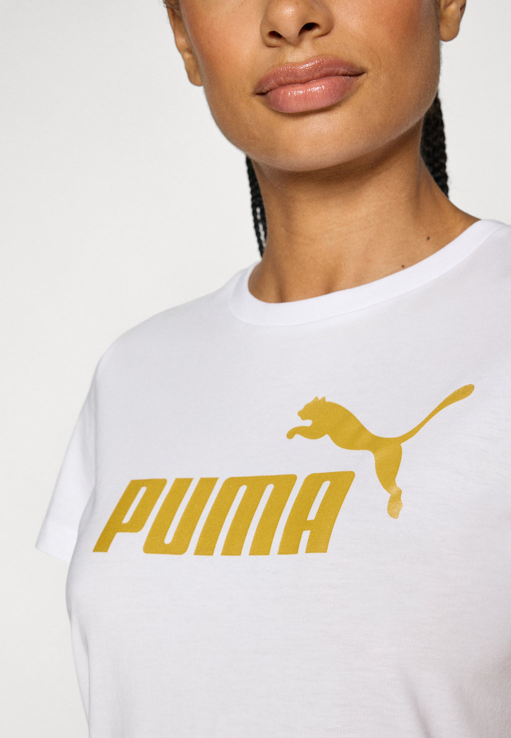 Puma ESS METALLIC NO. 1 LOGO TEE