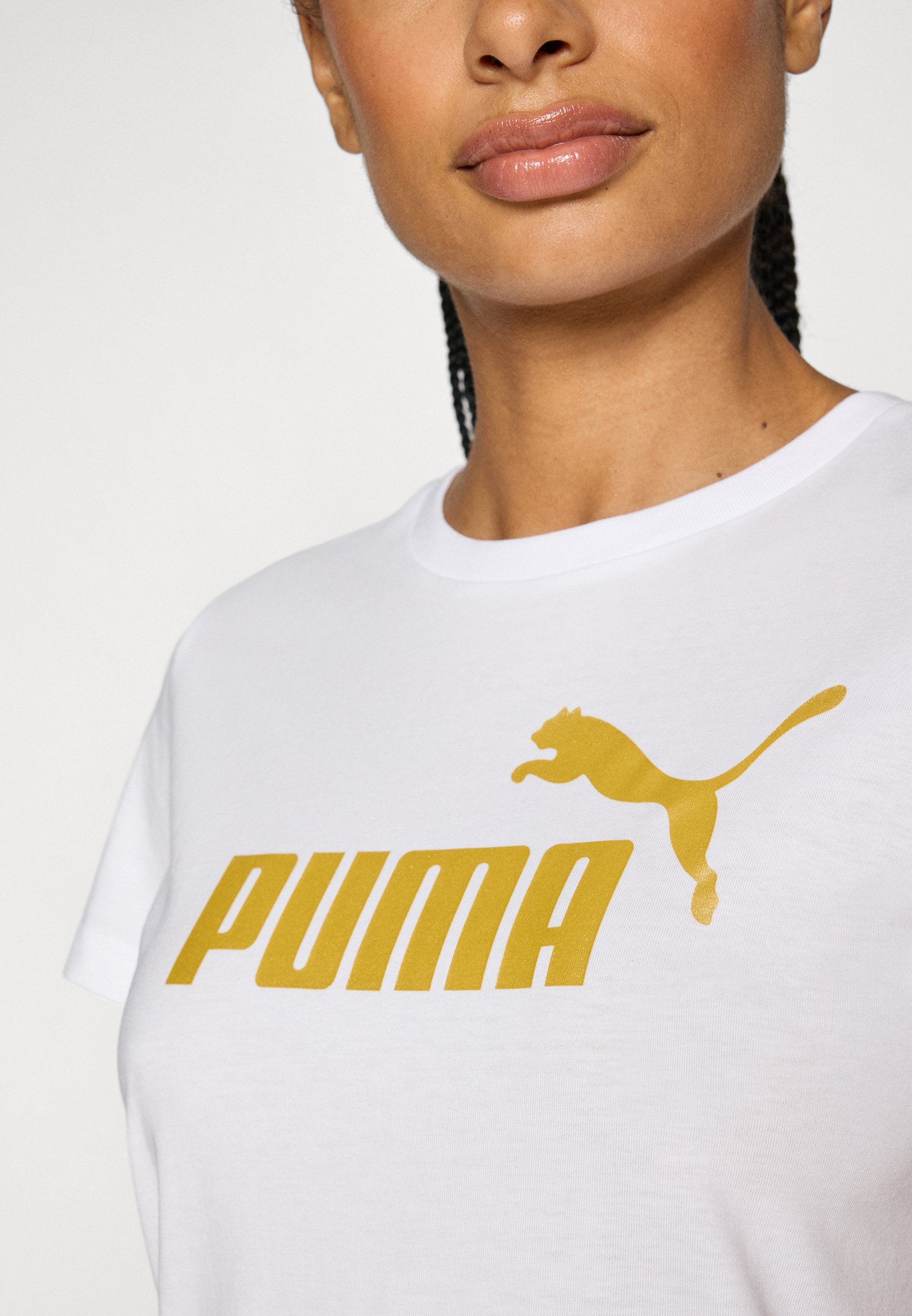 Puma ESS METALLIC NO. 1 LOGO TEE