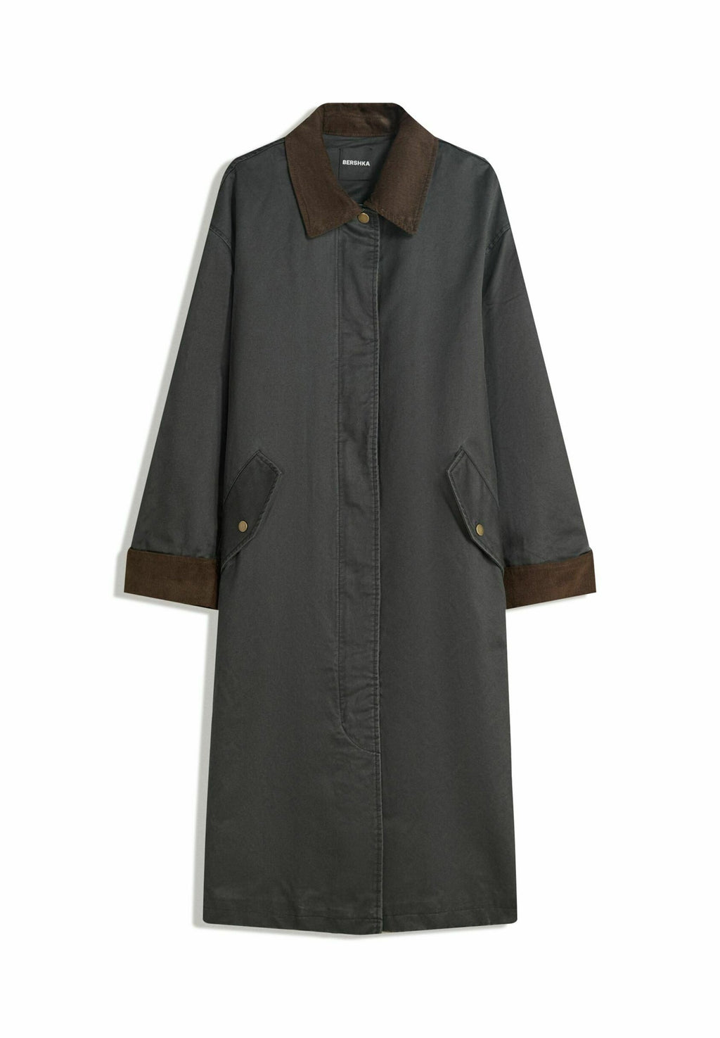 Bershka WITH CONTRAST COLLAR