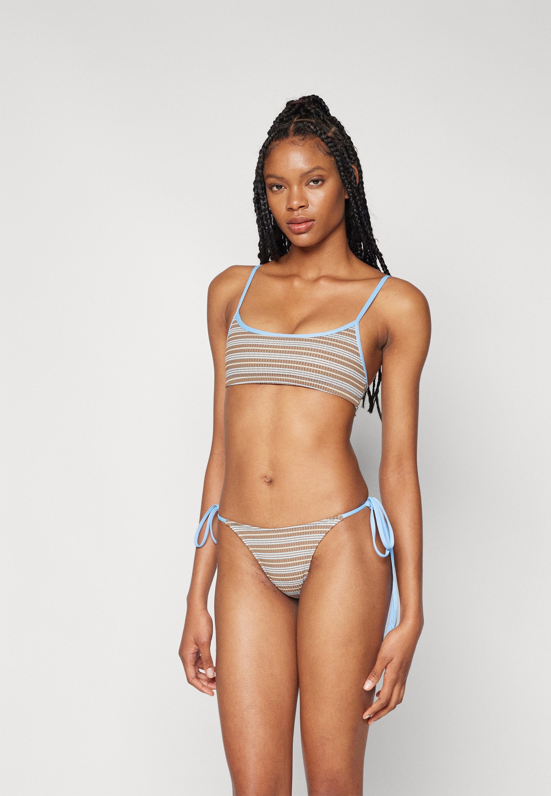 Frankies Bikinis BAY VIEW STRIPED TOP