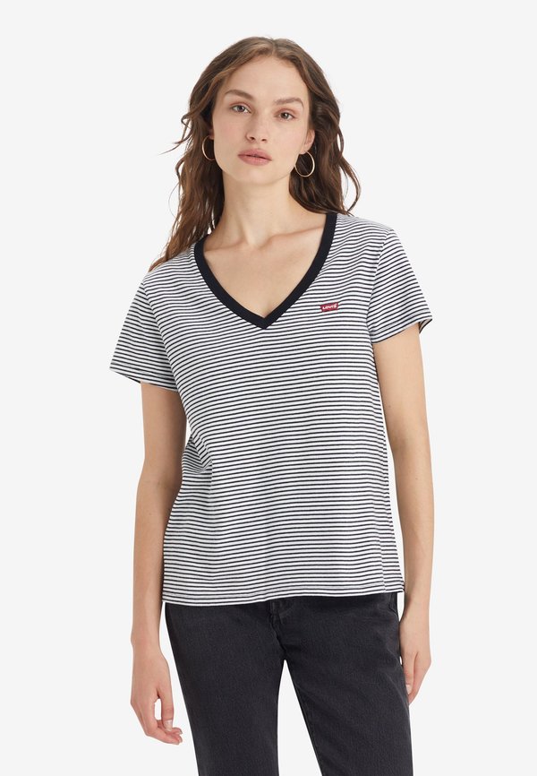 Levi's® PERFECT VNECK - Basic T-shirt - cloud dancer