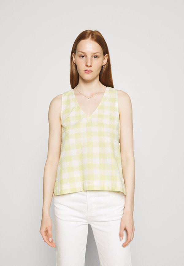 Madewell LAUREL TANK IN GINGHAM