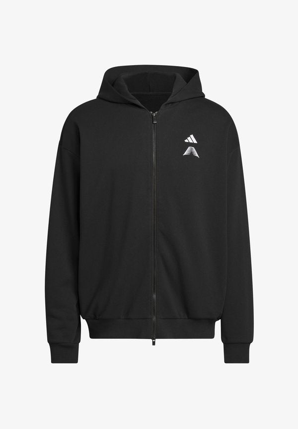 adidas Performance ANTED FULL-ZIP - Zip-up sweatshirt - black