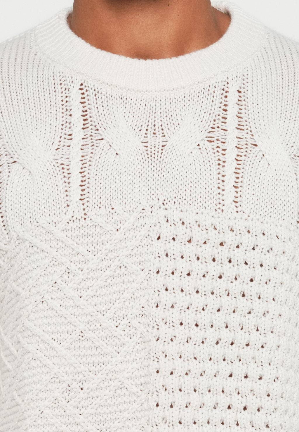 WOOL BLEND FLAG KNIT JUMPER Media 6