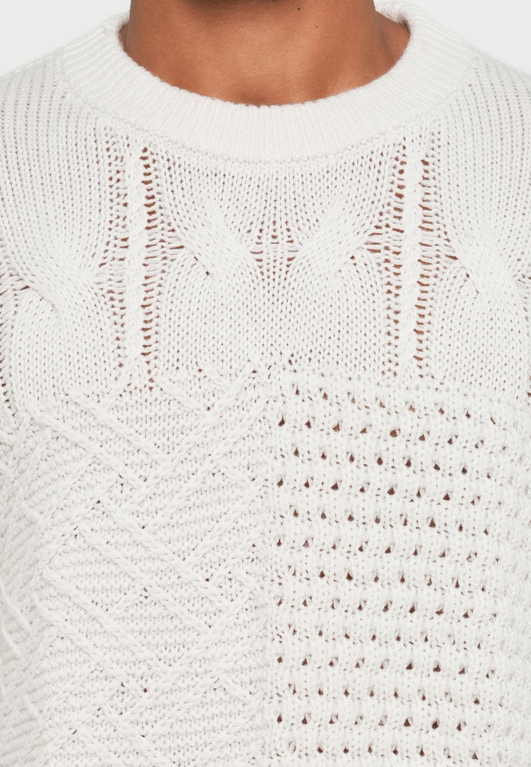 WOOL BLEND FLAG KNIT JUMPER Media 6