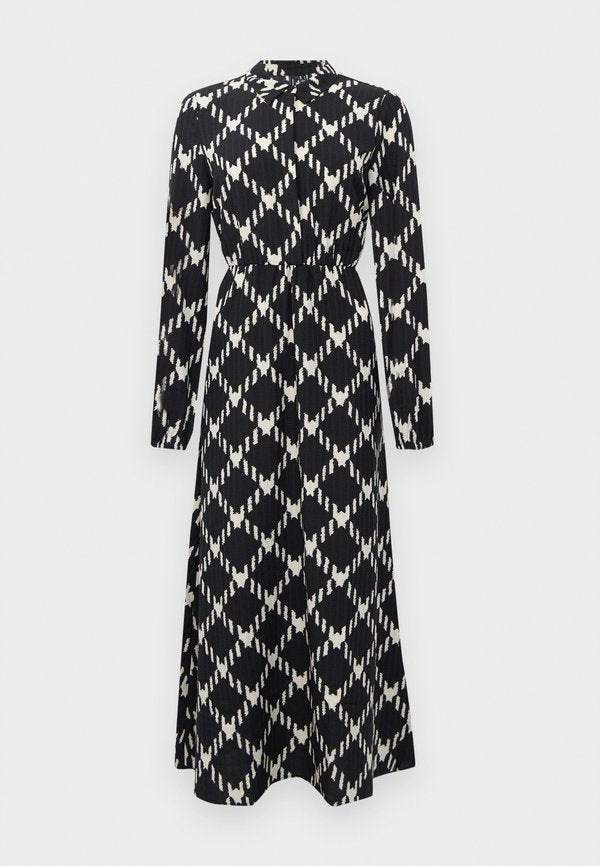 Vero Moda VMGINAS BETINE SHIRT DRESS WVN - Shirt dress - black