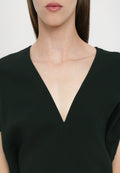 Victoria Beckham BLOUSON DETAIL MIDI DRESS