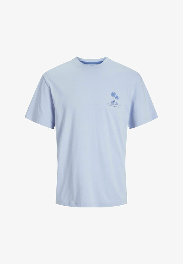 Jack & Jones Backprintet - Print T-shirt - chambray blue