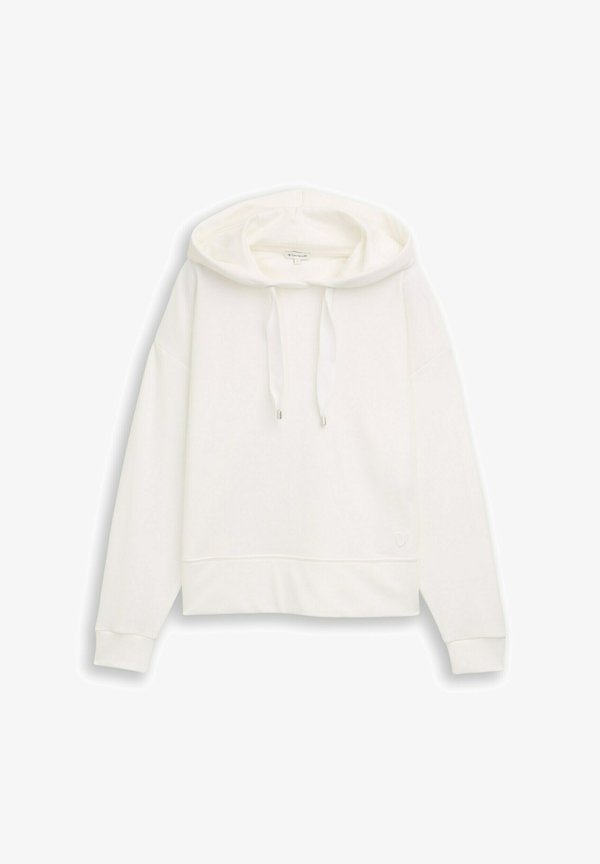 TOM TAILOR Hoodie - whisper white