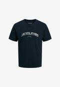 Jack & Jones T-SHIRT PLUS SIZE T-SHIRT - Print T-shirt - navy blazer