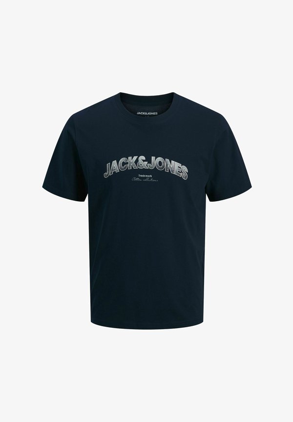 Jack & Jones T-SHIRT PLUS SIZE T-SHIRT - Print T-shirt - navy blazer