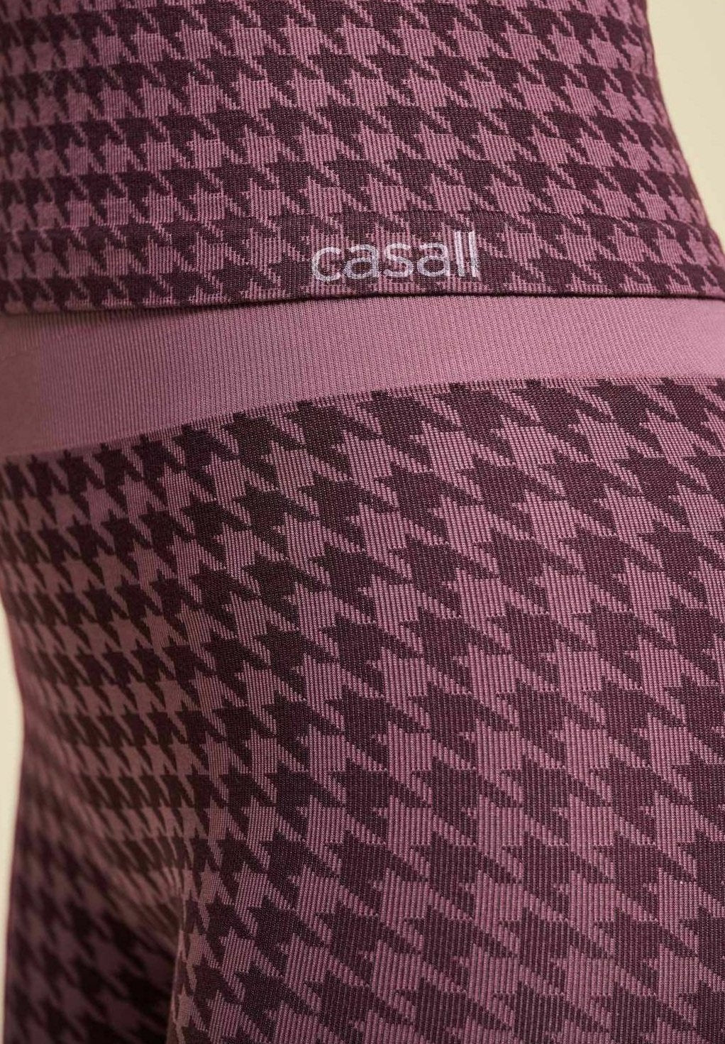 Casall HOUNDSTOOTH HIGH WAIST