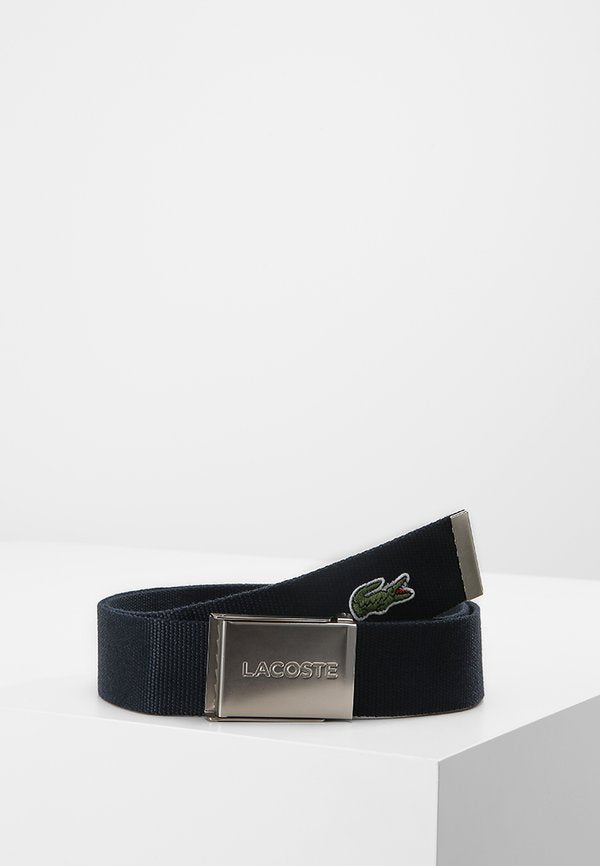 Lacoste Belt - navy blue